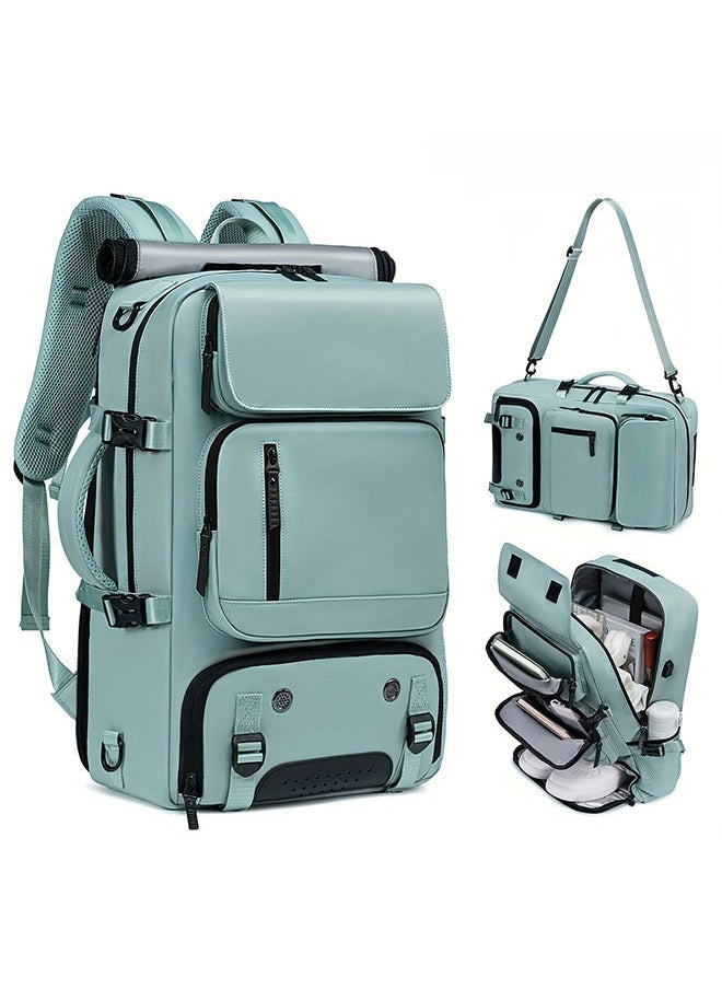 WINEENEE Versatile Large-Capacity Backpack for Men & Women - Durable Hiking & Camping Bag with Shoe Compartment, USB Charging Port, and Multiple Pockets - Ideal for Business and Personal Gifts, Camping Backpack  - Image 2