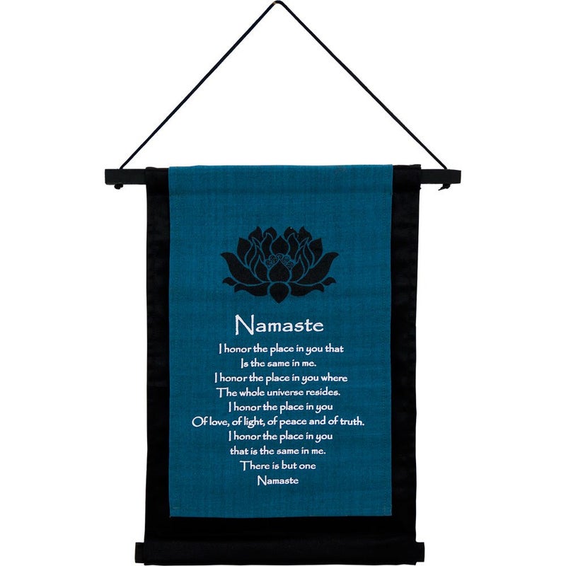 New Age Source Small Cotton Banner - Namaste - Image 2