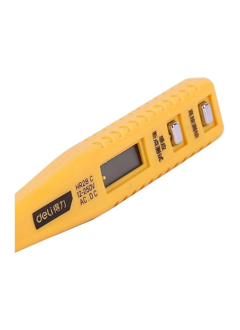 Deli Deli Digital Voltage Tester AC/DC 12-250V  - Image 2