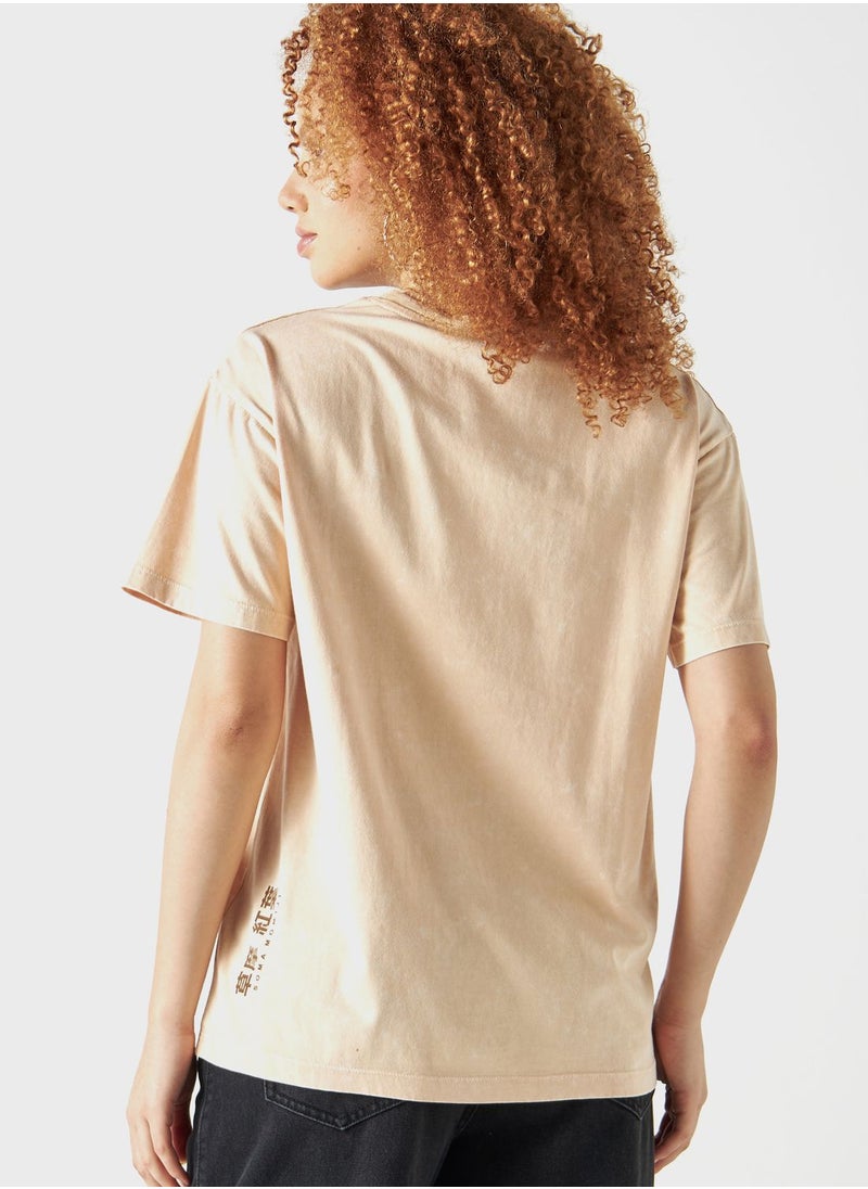 SP Characters - Fruit Basket Print T-Shirt - Image 1