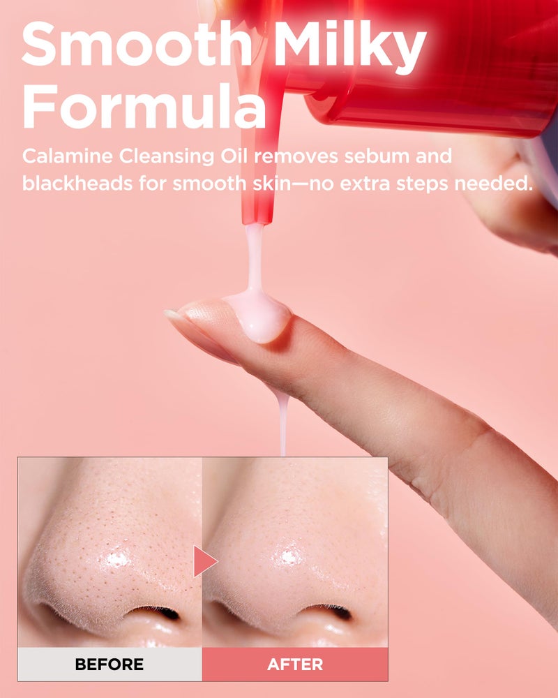 TOCOBO Calamine Pore Control Cleansing Oil 200ml / 6.76 fl oz | Blackheads, Make-up Cleansing, Pore Care, Deep Cleansing, mothers day - Image 3