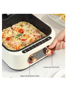 Generic 10 in 1 Electric Grill with Cooking Pot, Multifunctional Cooker, Fryer, Steamboat & Grill, 2.5 Liter Capacity, 1800 W  - Image 3