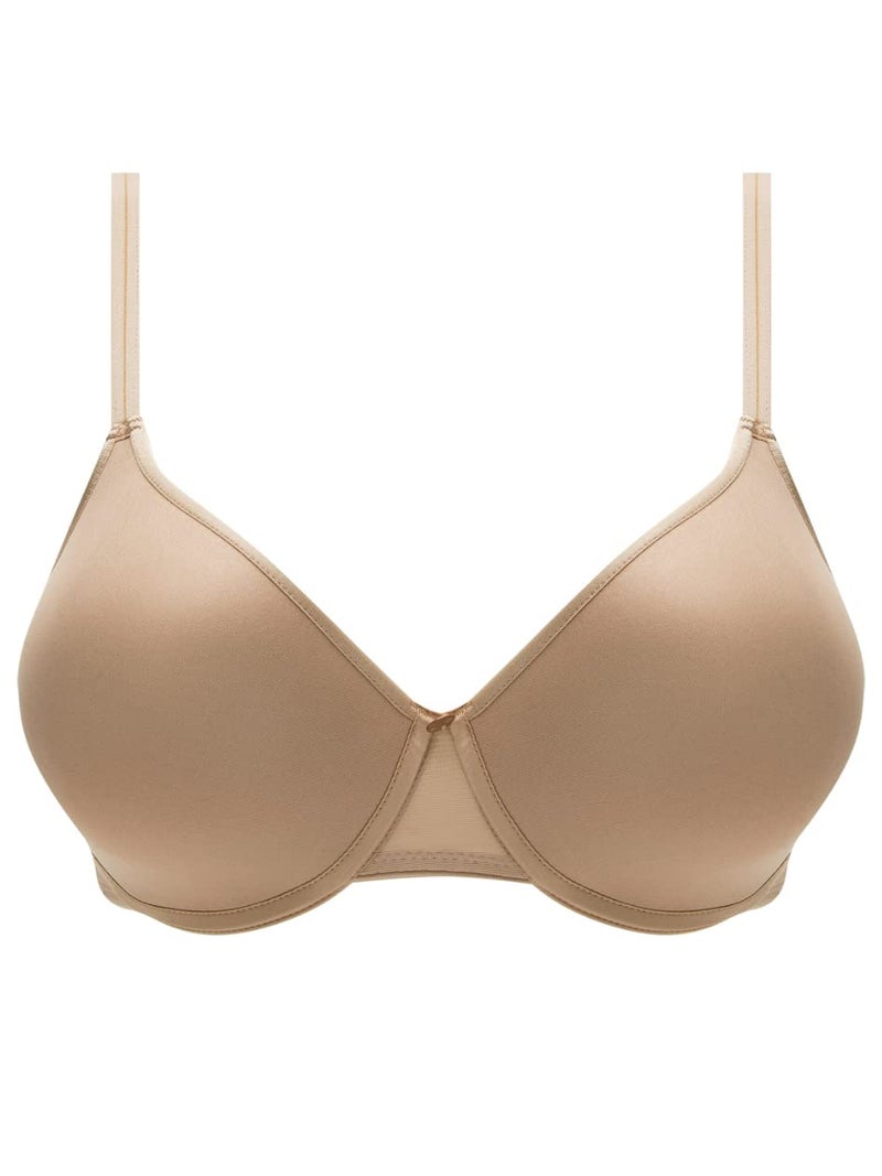 Chantelle Women's C Essential Full Coverage Smooth Bra, Ultra Nude, 32E (32DD) - Image 3