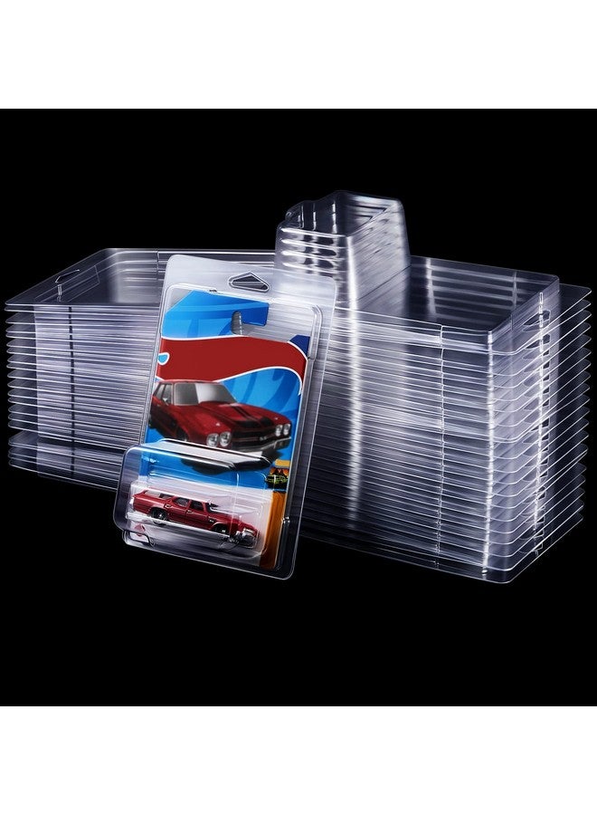 تاتو مجموعة واقيات تاتو 24 قطعة متوافقة مع سيارات هوت ويلز النموذجية، أغطية بلاستيكية شفافة مصبوبة، 7.5 × 5 × 2 بوصة - Image 1