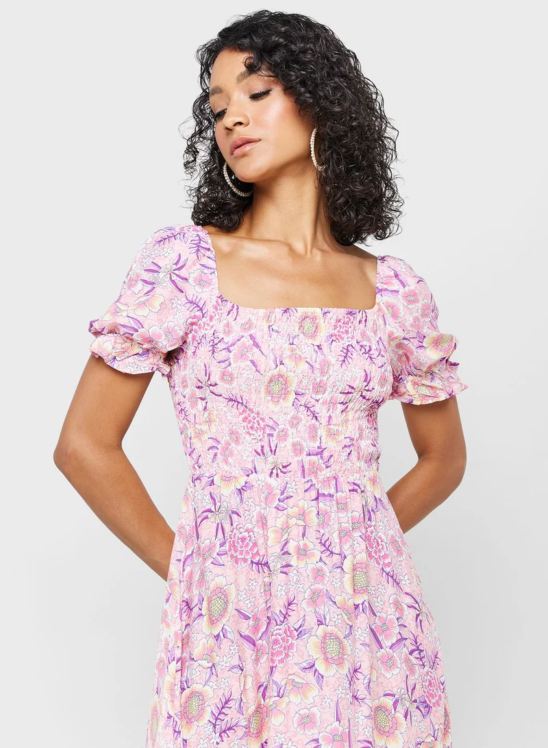 ELLA Floral Print Dress
