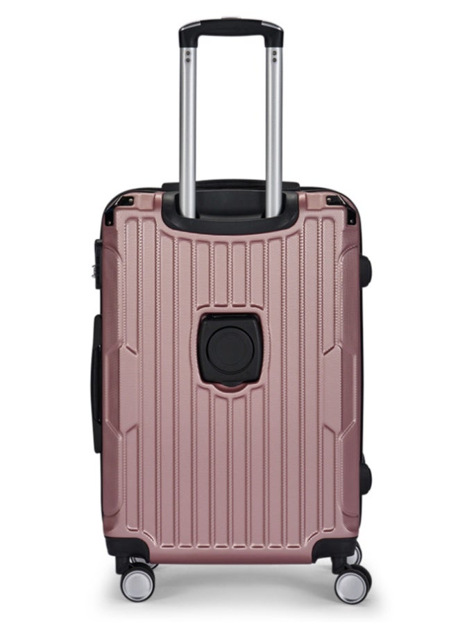 ليمرا طقم شنط سفر من ليمرا مكون من 4 قطع حقائب أمتعة لون روزجولد - Image 5