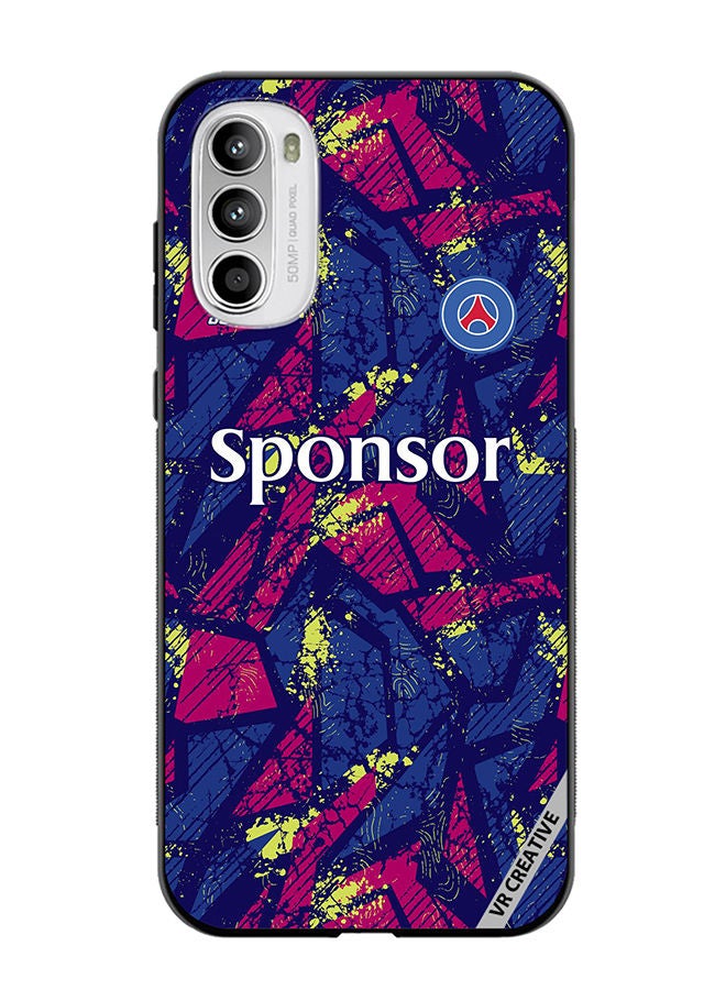 VR CREATIVE Protective Case Cover For Motorola Moto G82 Jersey Design Multicolour  - Image 1