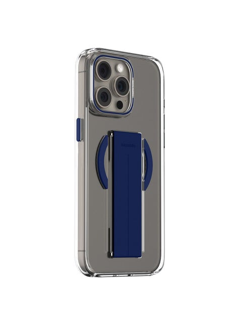 Moxedo Magnetic Protective Case Scratch Resistant Drop Protection Magsafe Technology Compatible for iPhone 15 Pro Max 6.7 inch - Blue
