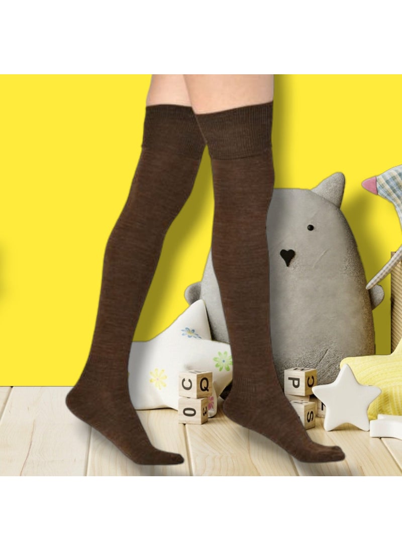 Algitsin OLA Women's Over Knee Wool Socks  - Image 2