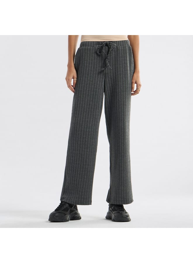 Splash FAV Textured Pants with Drawstring Closure  - Image 1