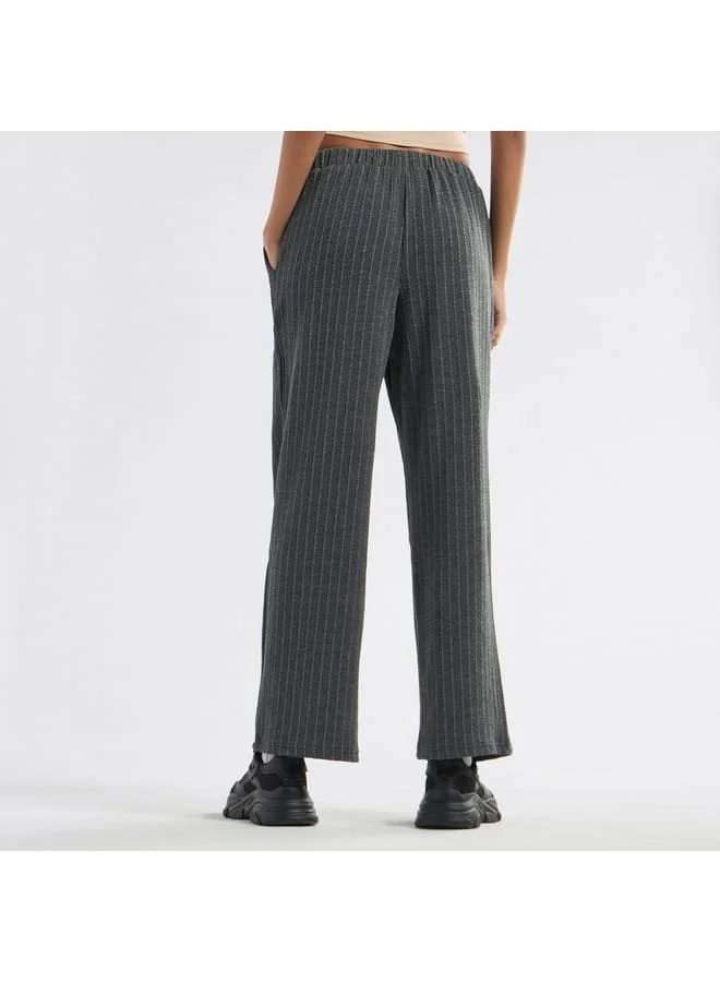Splash FAV Textured Pants with Drawstring Closure