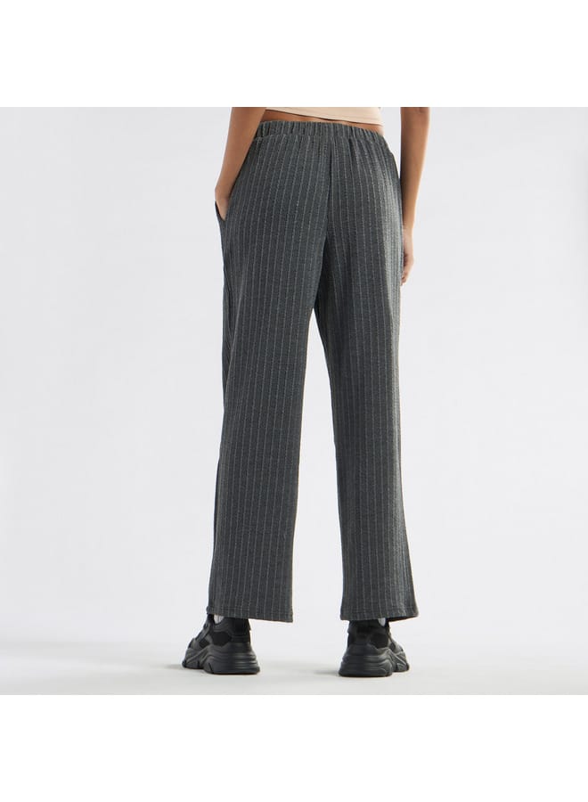 Splash FAV Textured Pants with Drawstring Closure  - Image 3