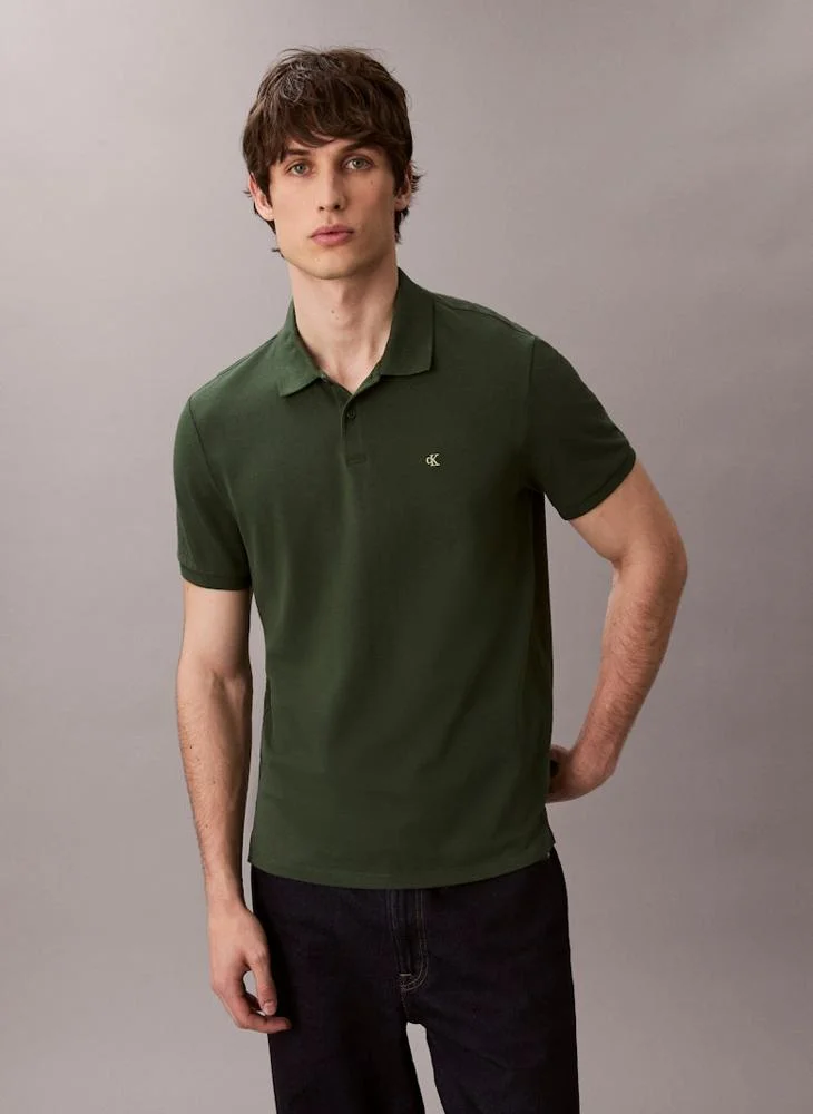 كالفن كلاين جينز Cotton Pique Classic Polo Shirt