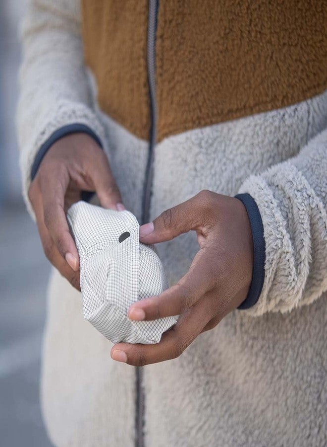 بيك ديزاين حقيبة تسوق قابلة للطي من بيك ديزاين، خامة، بسحاب، خفيفة الوزن للغاية، غلاف مقاوم للتمزق ذاتي الإصلاح، حزام من الألياف الدقيقة، جيب داخلي، حقيبة قابلة للطي مقاومة للماء، حقيبة تسوق للنساء والرجال - Image 5