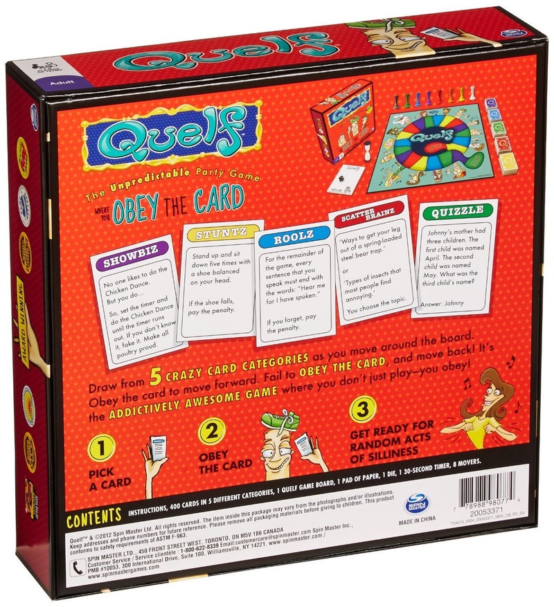 SPIN MASTER Quelf Board Game - Image 2