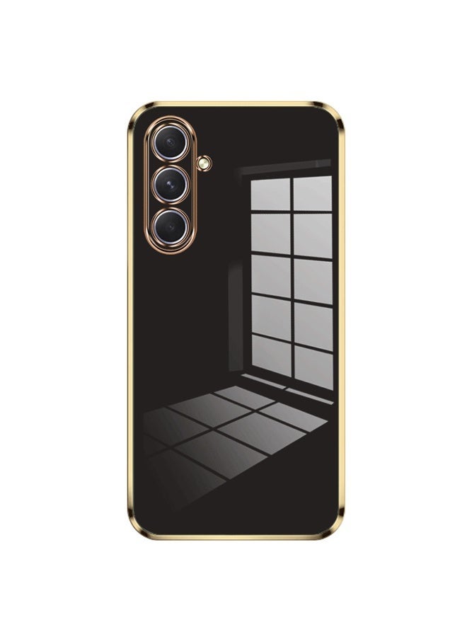 for Samsung Galaxy A26 5G Case, Plating Soft Back Cover, Raised Full Camera Protection, Slim Thin TPU Mobile Phone Case for Samsung Galaxy A26 5G, Black - Image 3