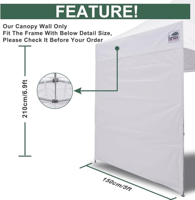 Eurmax USA Instant Canopy (White) - Image 4
