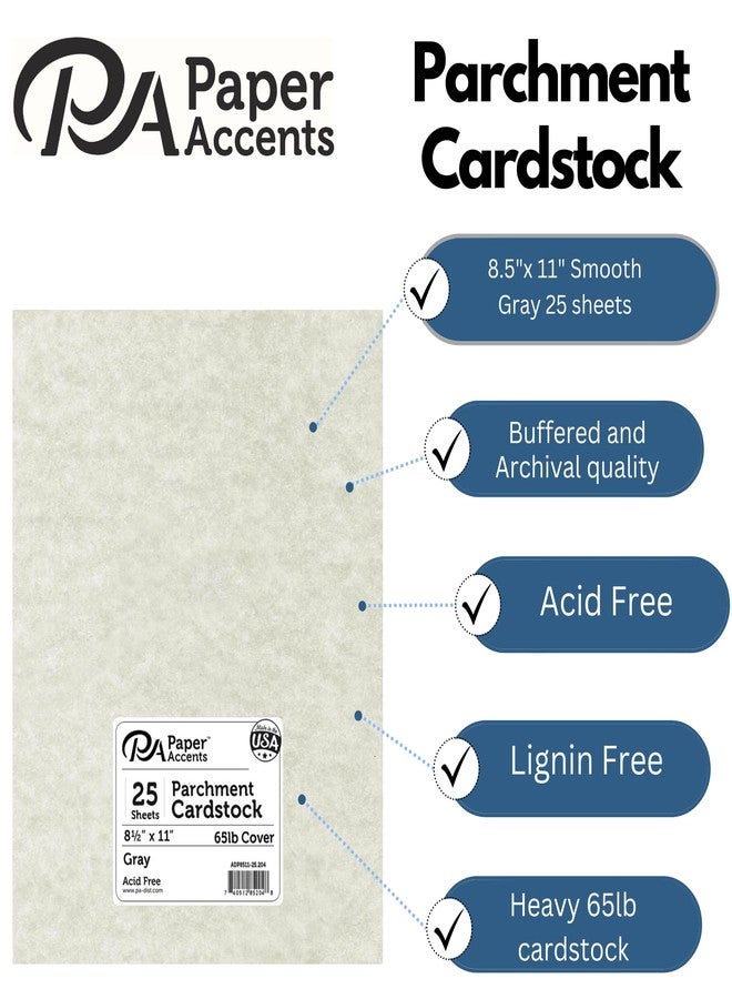 آكسنت ديزاين بيبار آكسينتس ورق مقوى ملون من PA Paper Accents مقاس 8.5 بوصة × 11 بوصة، رمادي، وزن 65 رطلاً، لصنع البطاقات، وسجلات القصاصات، والطباعة، واللف، والحرف اليدوية، عبوة من 25 قطعة - Image 2