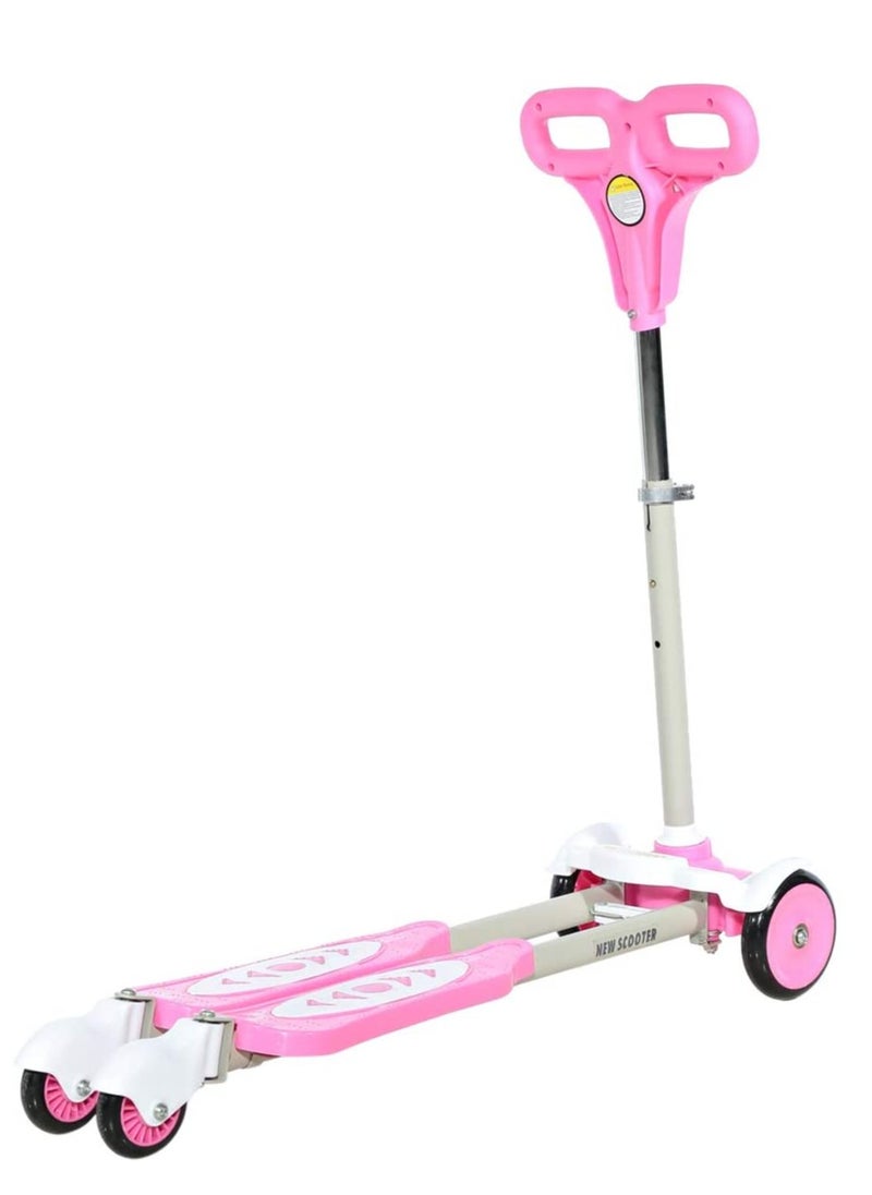 4 Wheel Adjustable Kick Scooter Leg Break Toy Scooter  - Image 2