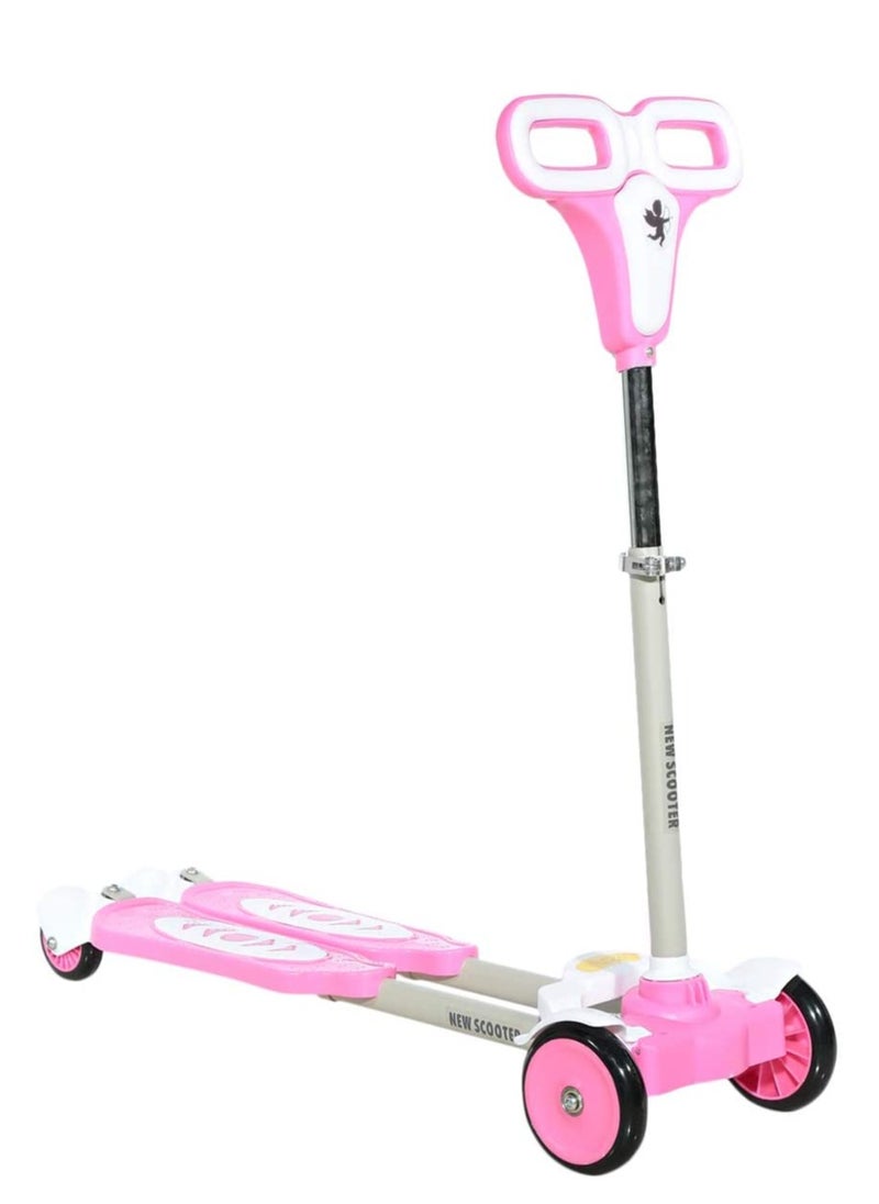 4 Wheel Adjustable Kick Scooter Leg Break Toy Scooter  - Image 3