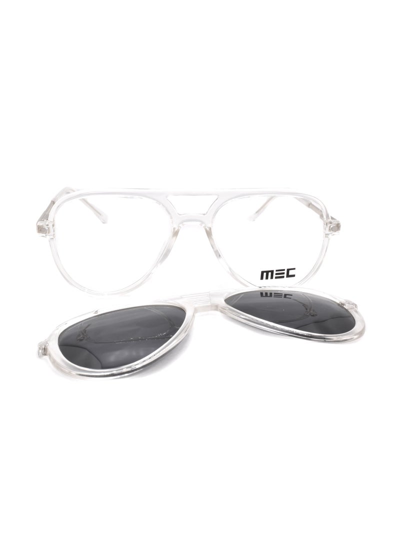 MEC Aviator Shape Clip On Sunglasses 69904-C2  - Image 1