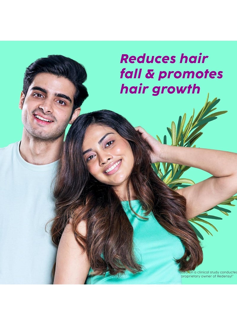 PLIX THE PLANT FIX Rosemary Advanced Anti Hair Fall Shampoo for Decreases Hair Fall and Breakage 200 ml All Hair Types Men and Women Sulphate and Paraben Free  - Image 4