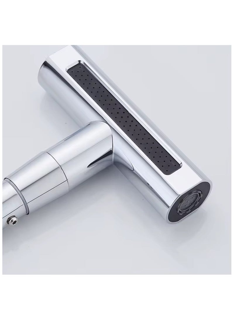 Kitchen Faucet With Two Hose 4 Function Waterfall Sink Faucet Single Handle For Kitchen Sink Modern Design Hot And Cold Tap - Image 3