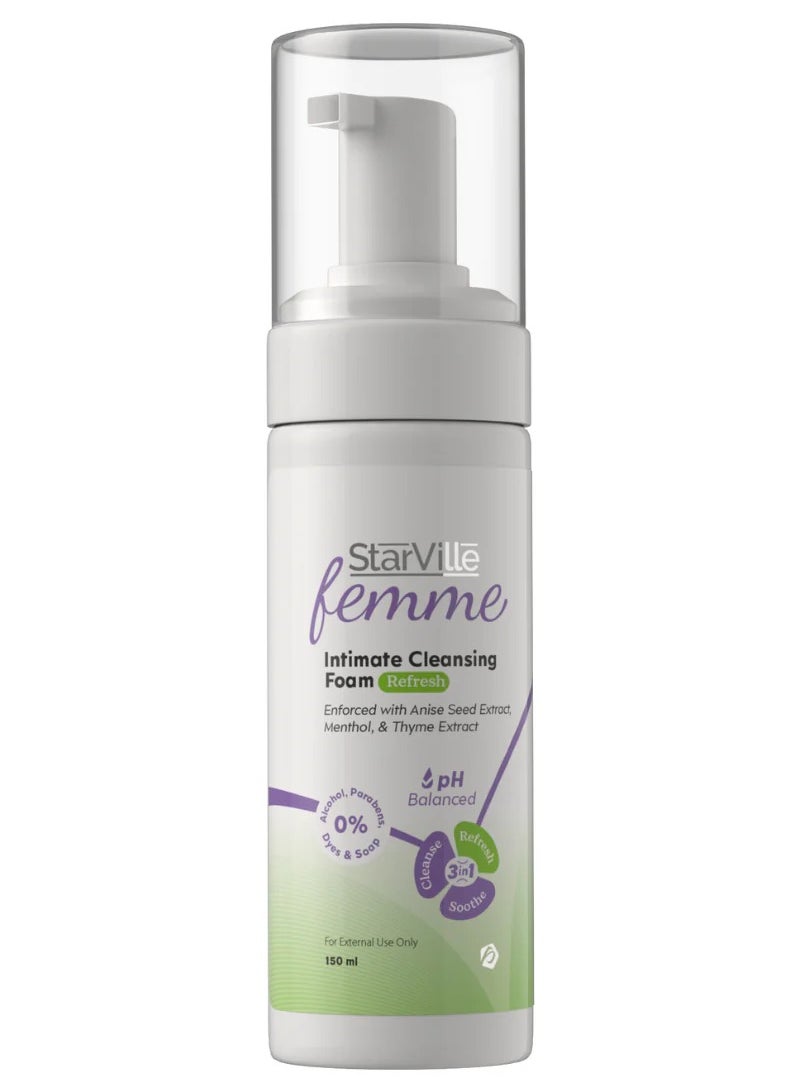 starville - Femme Intimate Cleansing Foam Refresh 150 ml - Image 1