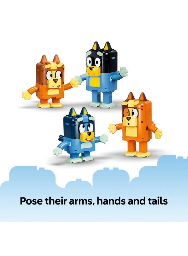 ليغو ‏Bluey عائلة بلوي المبنية بالمكعبات، مجموعة بناء للأطفال بعمر ٥ سنوات وأكثر (٤٦٦ قطعة) 11217 - Image 5