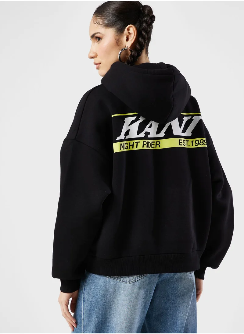 Karl Kani Small Signature Nightrider Hoodie