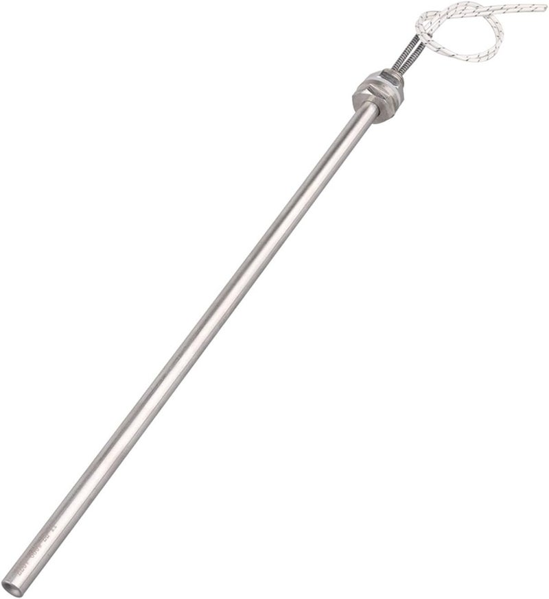 Cartridge Heater 220V Electric Tubular Heating Element M18 Immersion Heating Rod Element with Nut SUS304(350W 220MM) - Image 4