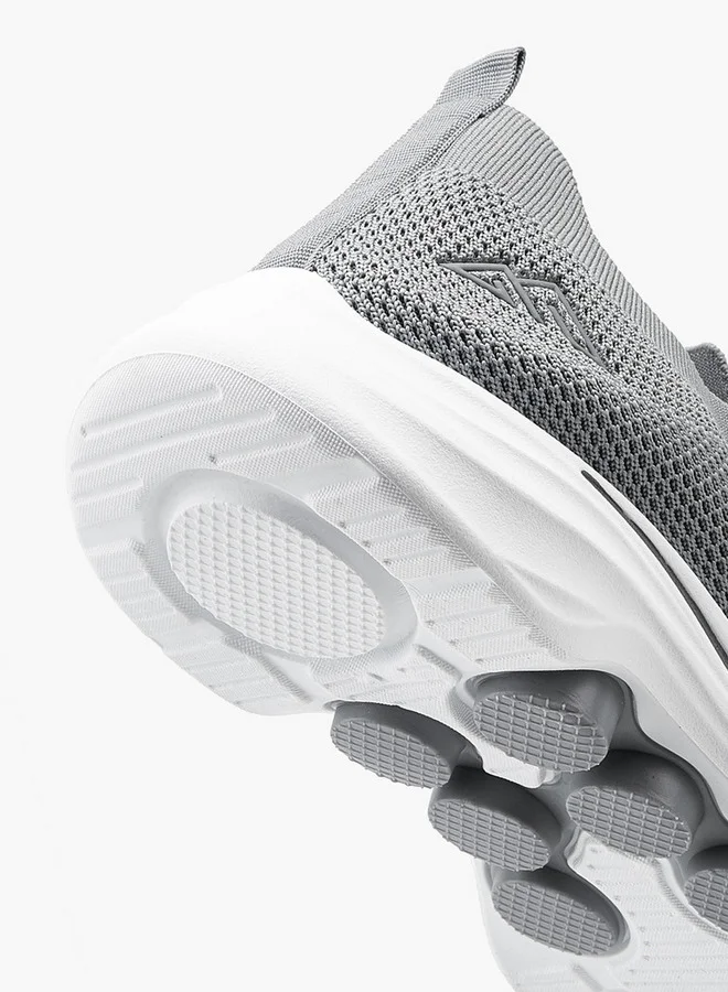 Oaklan by Shoexpress Textured Slip-On Sports Shoes with Pull Tab