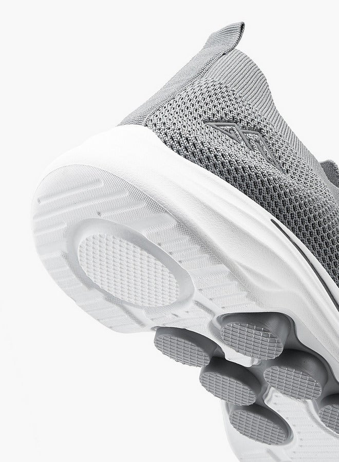 Oaklan by Shoexpress Textured Slip-On Sports Shoes with Pull Tab - Image 4