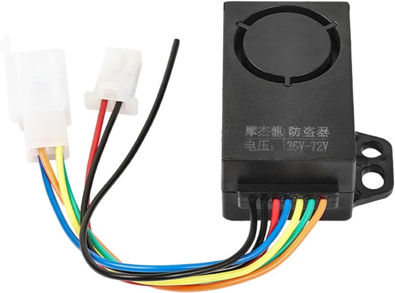 Double Remote Control Security Alarm Systems 1 Touch Activation Strong Anti Theft for Electric Tricycles Electric Tricycle Anti Theft Alarm Systems - Image 1