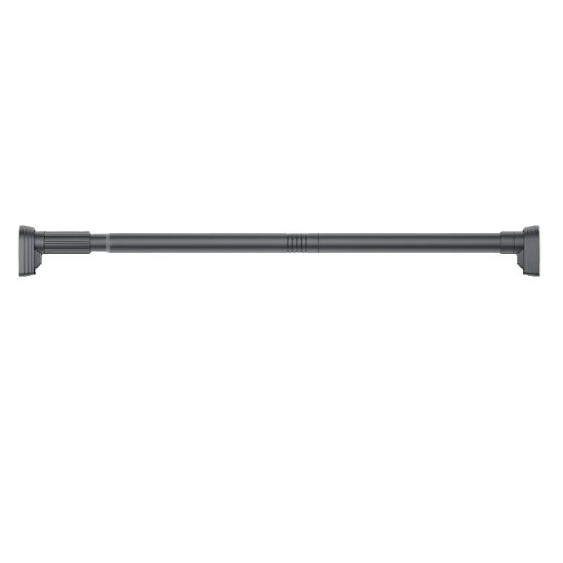 Y&D Modern Multifunctional Stainless Steel Telescopic Shower Curtain Rod - Punch-Free, Extendable, for Bathroom, Balcony, Clothes - Includes Shower Curtain Rings - Image 2