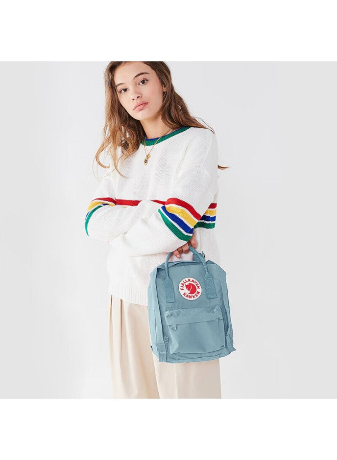 Fjallraven Backpack For Women, College Student Schoolbag, Kanken Mini Backpack 23561-501 Sky Blue 7l - Image 3