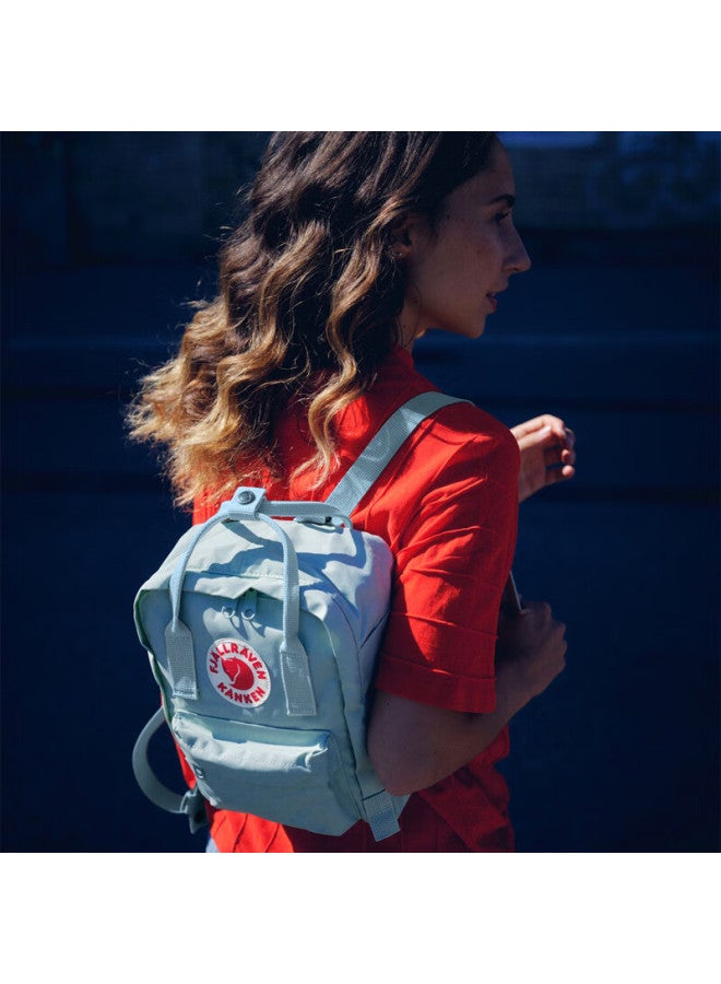 Fjallraven Backpack For Women, College Student Schoolbag, Kanken Mini Backpack 23561-501 Sky Blue 7l - Image 2