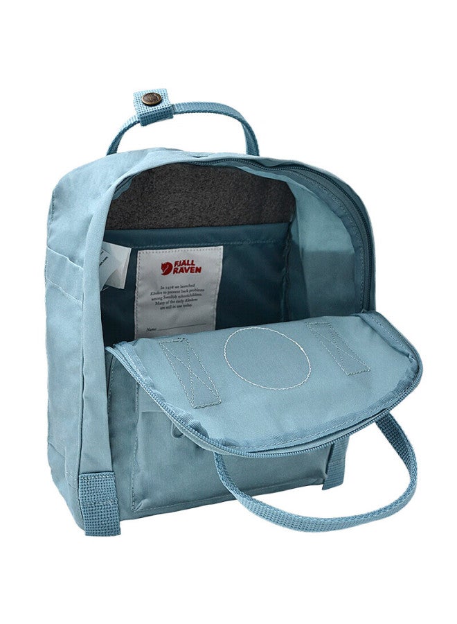 Fjallraven Backpack For Women, College Student Schoolbag, Kanken Mini Backpack 23561-501 Sky Blue 7l - Image 5