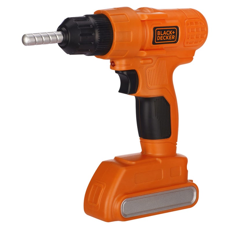BLACK+DECKER Black + Decker Jr. Electronic Power Drill, Boys, Kids Pretend Play Tool with Realistic Sound & Action! - Image 2