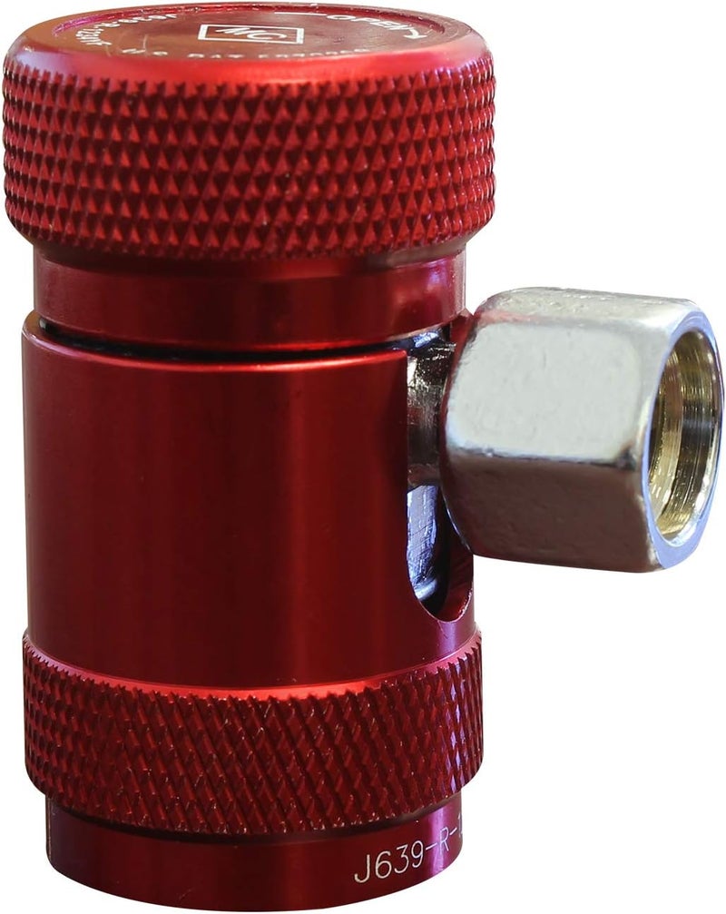 83834 High Side R1234yf Coupler, Red