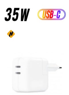 35W Dual Ports Fast Charging USB-C+C Power Adapter USB-C To Lightning Cable For Apple iPhone 14 13 Series