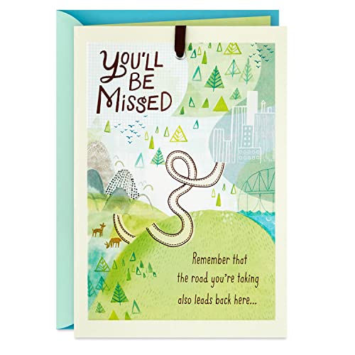 Hallmark بطاقة وداع هولمارك، ستفتقدك (بطاقة تقاعد، بطاقة وداع زميل العمل) - Image 1