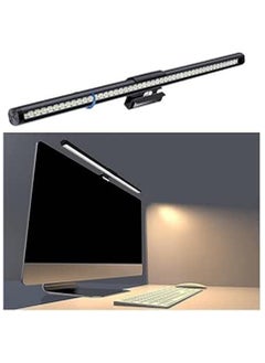NNEWVANTE Monitor Light Bar, RGB Monitor Light Screen Light Bar, Dual Light USB Powered Monitor Lamp, LED Computer Light, No Glare, Touch Control, 3-Color Mode, PC Desk Lamps for Home Office  - Image 1