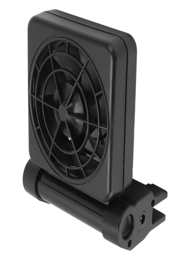 Chiffonade Black Plastic Aluminum Alloy Aquarium Fan Adjustable Wind Speed Cooler with Plug Aquarium Chillers Fish Tank Cooling Fan(1 Fan) - Image 4