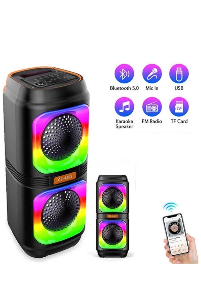 Speaker Bluetooth  Works with all mobile phones -Black - Image 1