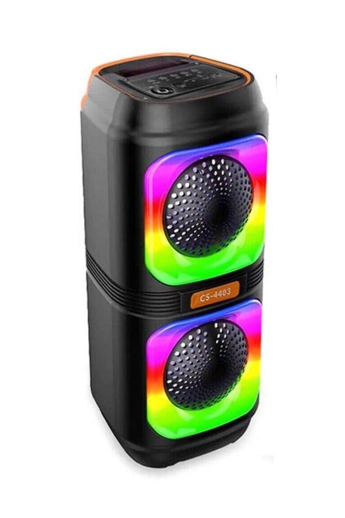 Speaker Bluetooth  Works with all mobile phones -Black - Image 2