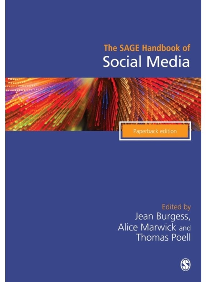 The SAGE Handbook of Social Media - Paperback