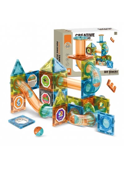 Magni Mates Creative Magnetic Building Blocks Track Set 88 Pieces