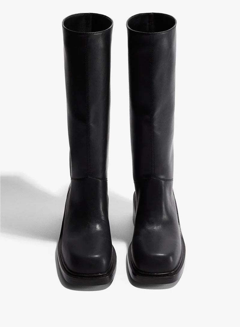 H&M Block-heeled boots