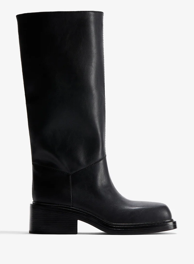 H&M Block-heeled boots